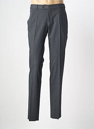 Pantalon slim stretch taille normale gris LUIGI MORINI homme