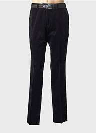 Pantalon droit stretch taille normale noir LUIGI MORINI homme
