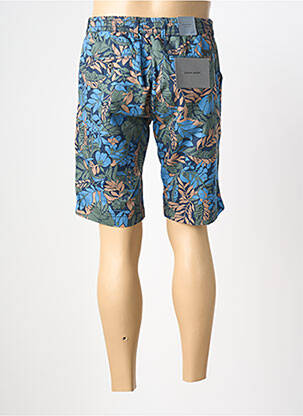 Bermuda taille élastique taille normale bleu PIERRE CARDIN homme