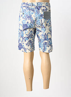 Bermuda taille élastique taille normale bleu PIERRE CARDIN homme