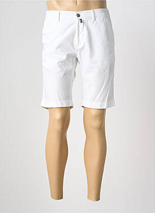 Bermuda taille élastique taille normale blanc PIERRE CARDIN homme