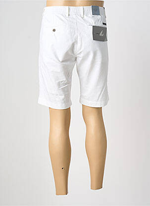 Bermuda taille élastique taille normale blanc PIERRE CARDIN homme
