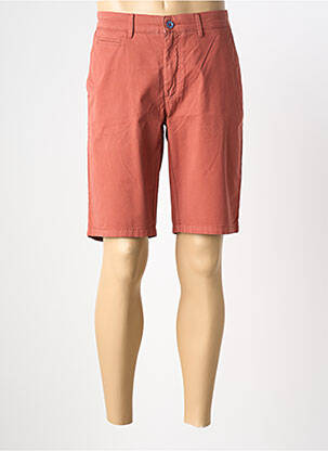 Bermuda stretch taille normale orange EMYLE homme