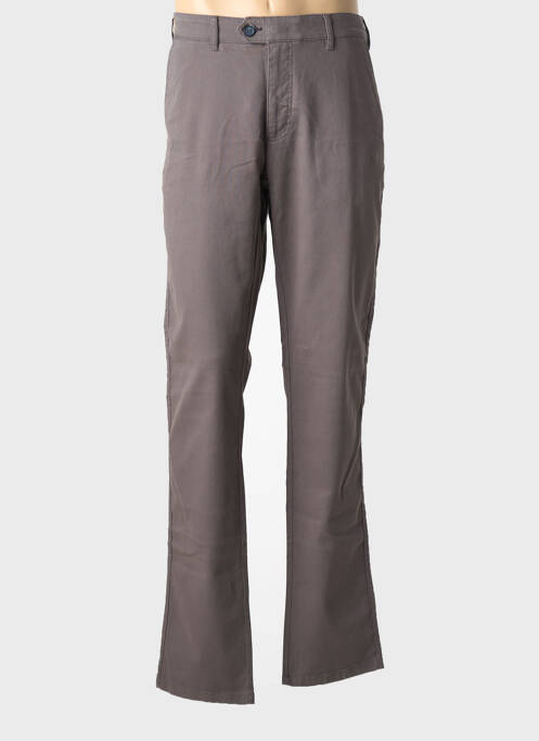 Pantalon chino stretch taille normale gris EMYLE homme