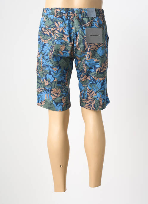 Bermuda taille élastique taille normale bleu PIERRE CARDIN homme