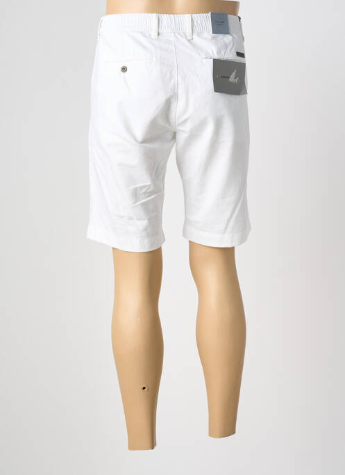 Bermuda taille élastique taille normale blanc PIERRE CARDIN homme