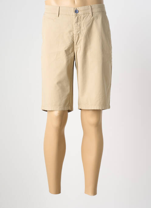 Bermuda stretch taille normale beige EMYLE homme