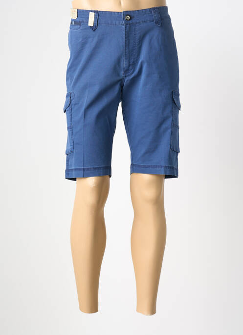 Bermuda stretch taille normale bleu SEA BARRIER homme