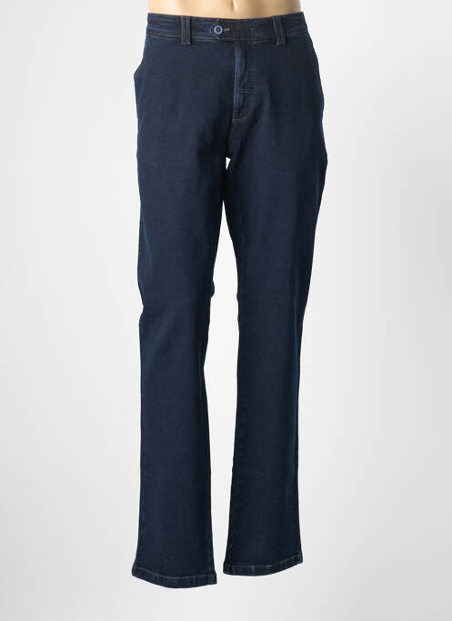 Jeans coupe droite stretch taille normale bleu EMYLE homme