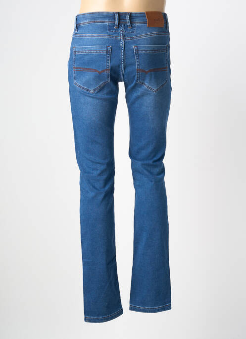 Jeans coupe slim stretch taille normale bleu EMYLE homme