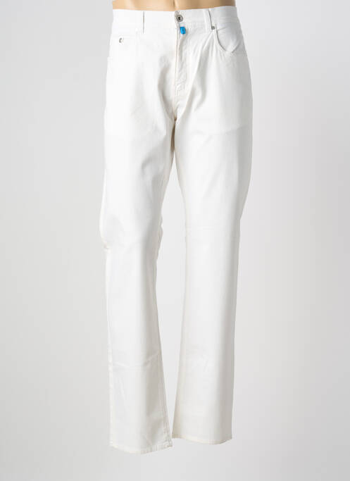 Pantalon droit blanc PIERRE CARDIN homme