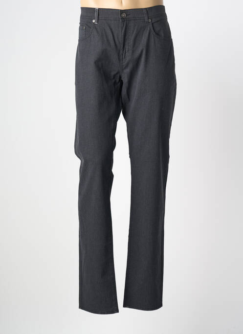 Pantalon droit stretch taille normale gris EMYLE homme
