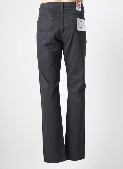 Pantalon droit stretch taille normale gris EMYLE homme
