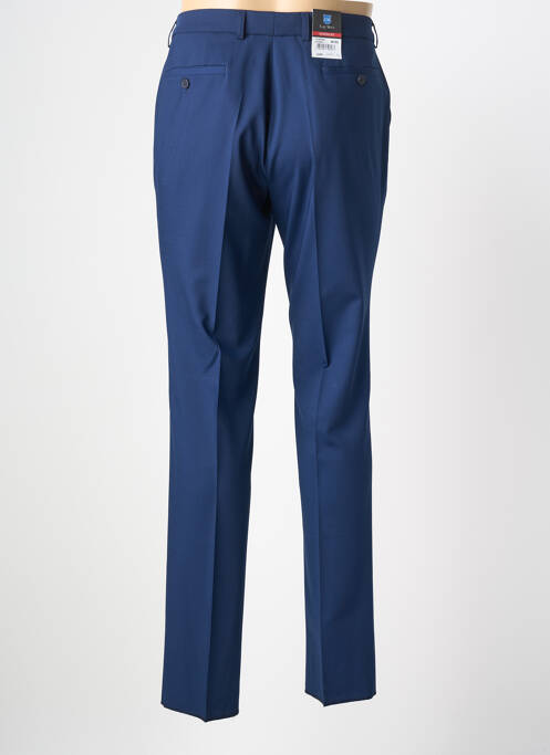 Pantalon slim stretch taille normale bleu LUIGI MORINI homme