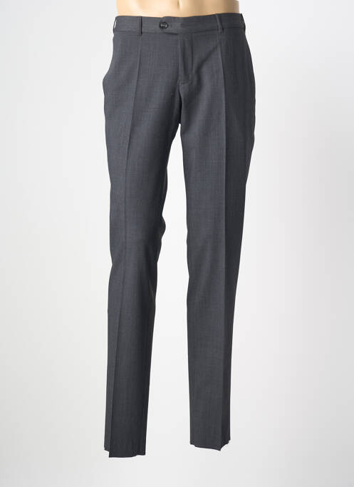 Pantalon slim stretch taille normale gris LUIGI MORINI homme