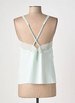 Top/caraco tissage satiné vert SIMONE PERELE femme