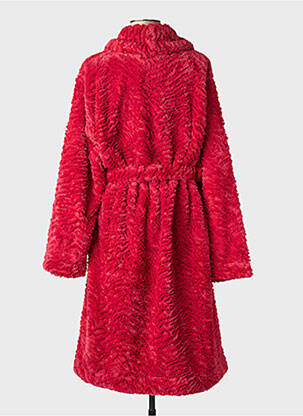 Robe de chambre stretch rouge PASTUNETTE femme