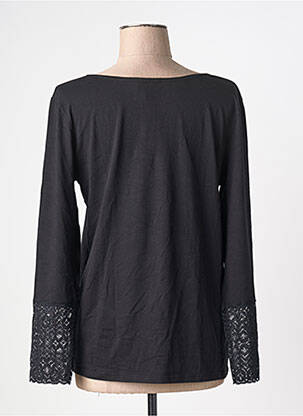 Top/caraco tissage jersey noir LEMAHIEU femme