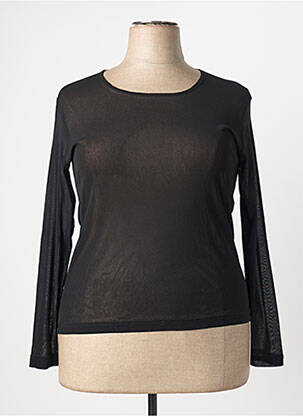 Top stretch manches longues noir GRIFFON femme