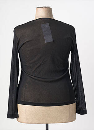 Top stretch manches longues noir GRIFFON femme