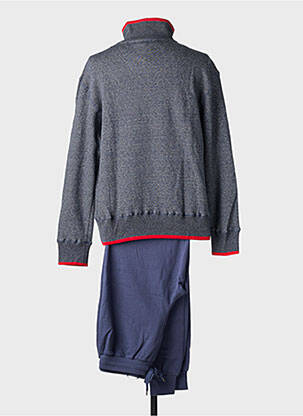 Pyjama tissage jersey bleu PASTUNETTE homme