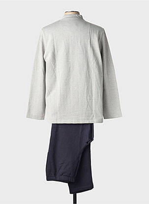 Pyjama col v bleu EMINENCE homme