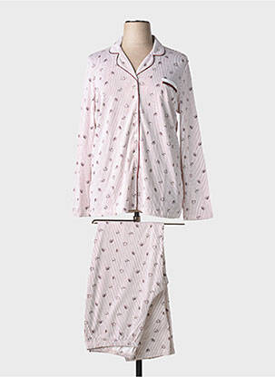 Pyjama tissage jersey rouge SENORETTA femme