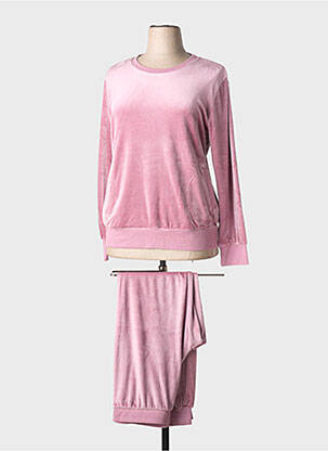 Pyjama homewear rose PASTUNETTE femme