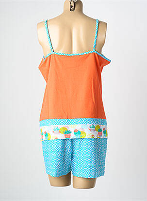 Pyjama tissage jersey orange ROSE POMME femme