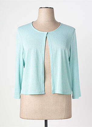 Gilet manches longues bleu GREGORY PAT femme