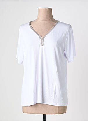 T-shirt blanc LEO & UGO femme