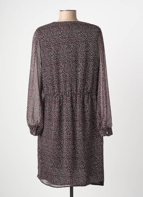 Robe courte manches longues manches longues noir MERI & ESCA femme