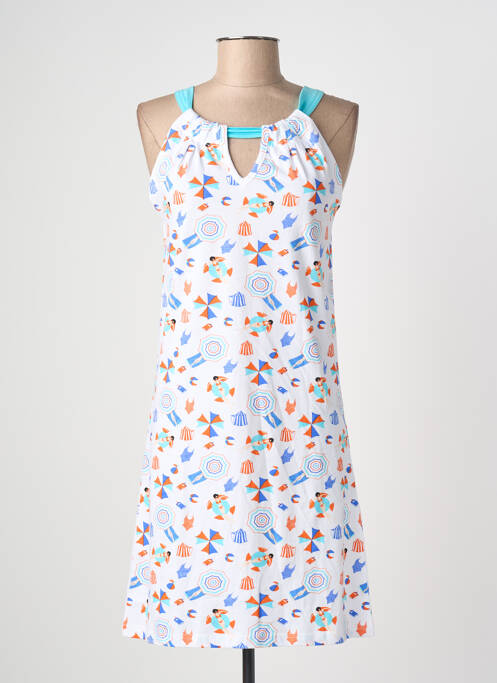 Nuisette/combinette col rond bleu ROSE POMME femme