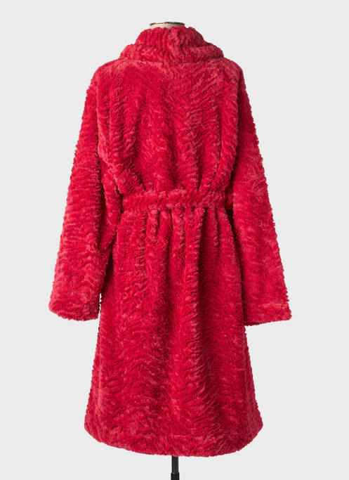 Robe de chambre stretch rouge PASTUNETTE femme