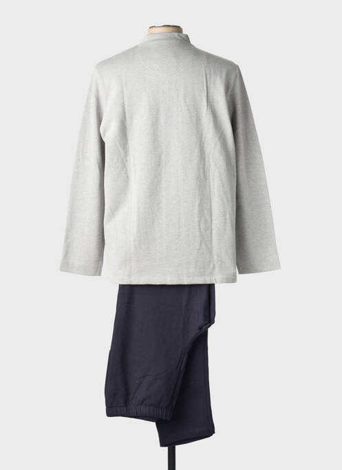 Pyjama col v bleu EMINENCE homme