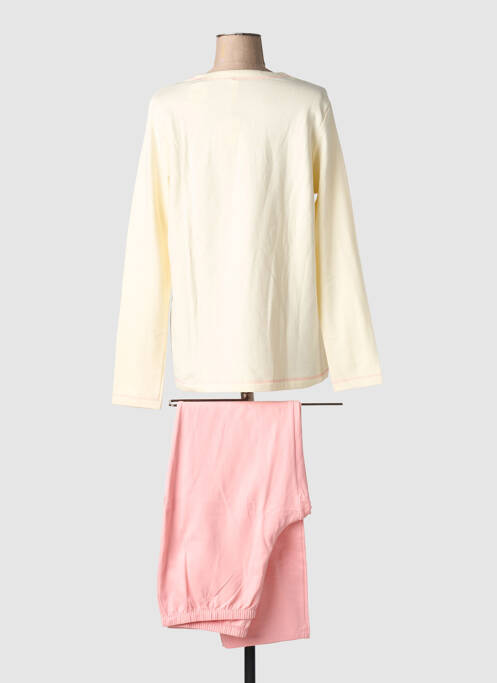 Pyjama tissage jersey rose EGATEX femme