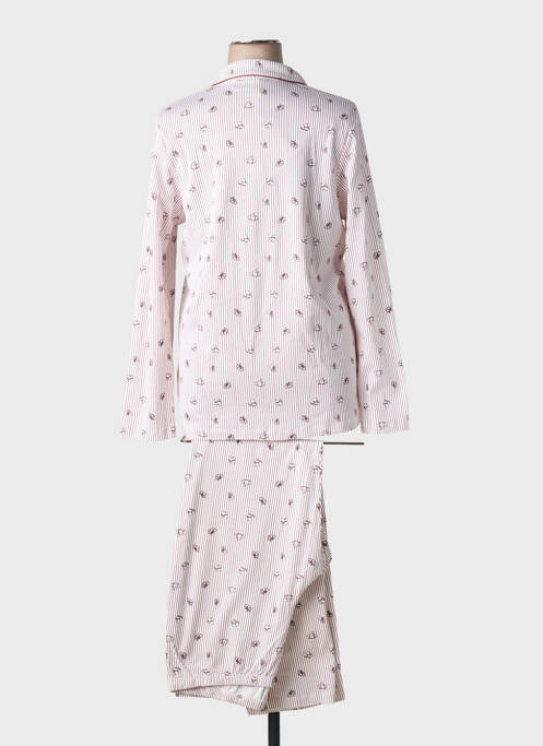 Pyjama tissage jersey rouge SENORETTA femme