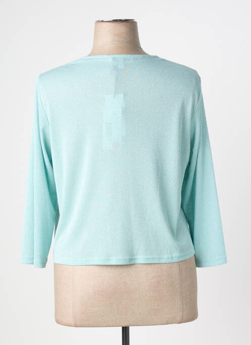 Gilet manches longues bleu GREGORY PAT femme