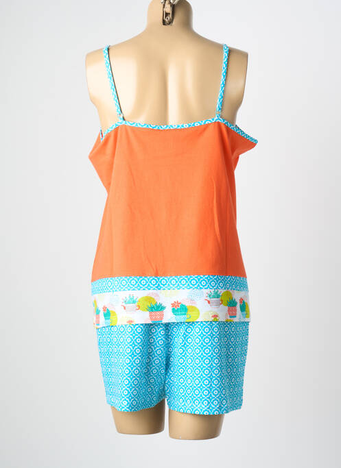Pyjama orange ROSE POMME femme