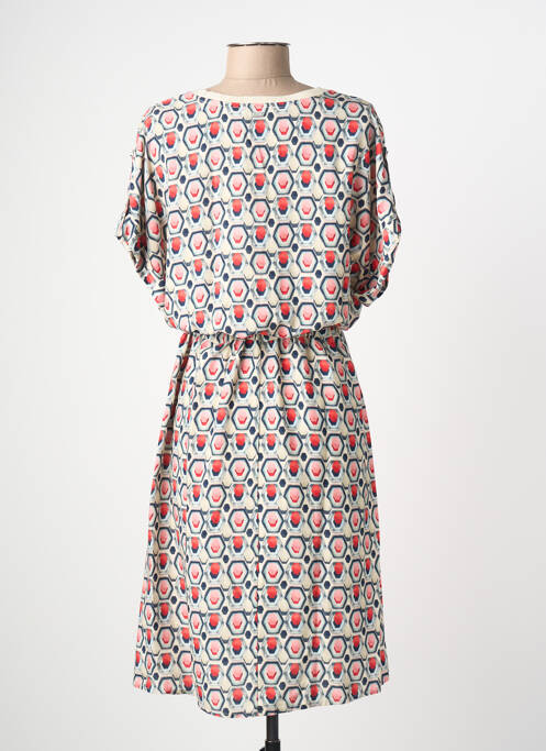 Robe mi-longue beige TONI femme