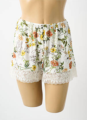 Pyjama coupe droite blanc ANTIGEL femme