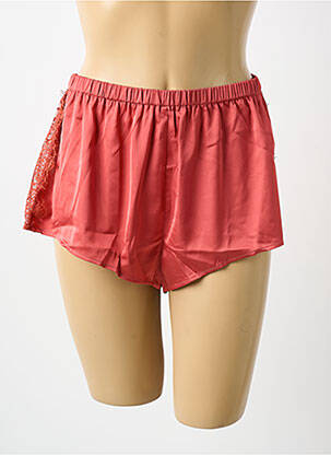 Pyjama coupe droite rouge SIMONE PERELE femme
