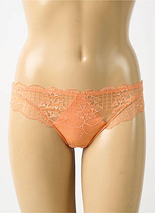 Culotte tissage satiné orange SIMONE PERELE femme