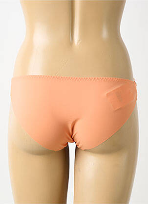 Culotte tissage satiné orange SIMONE PERELE femme