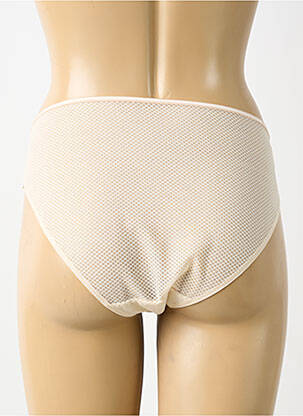 Culotte effet matière satinée beige SIMONE PERELE femme