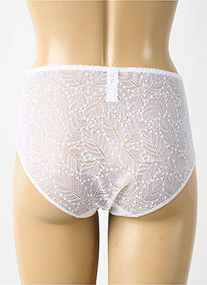 Culotte tissage dentelle blanc SIMONE PERELE femme