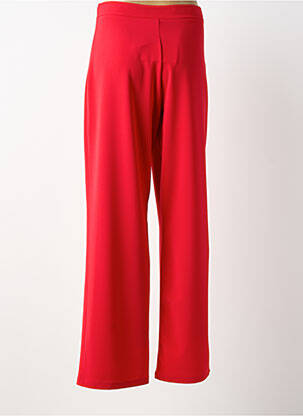 Pantalon droit taille normale taille normale rouge GREGORY PAT femme