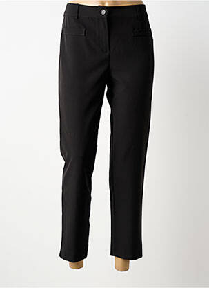 Pantalon 7/8 stretch taille normale noir FUEGO WOMAN femme