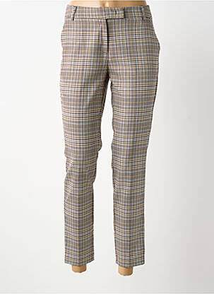 Pantalon 7/8 stretch taille normale marron XT STUDIO femme