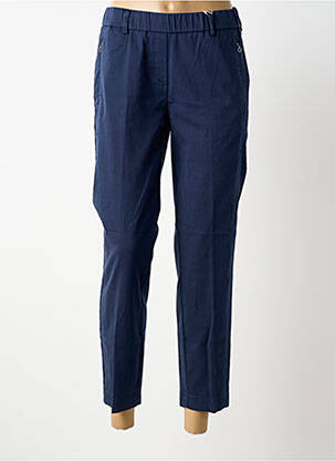 Pantalon 7/8 stretch taille normale bleu TONI femme